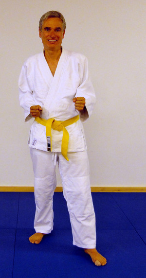 Martin Schlaf beim Ju-Jitsu